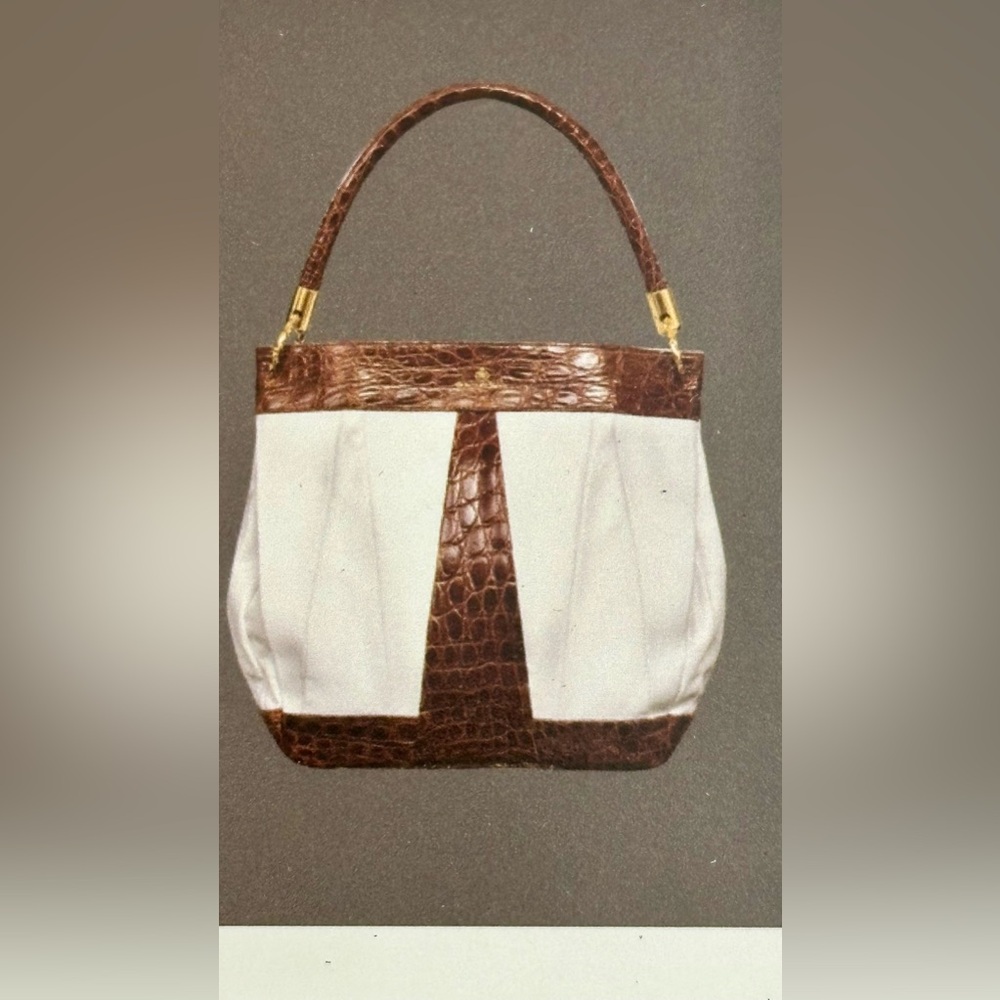 🌺🌺 NWT DOMENICO VACCA CROC 🐊 BAG